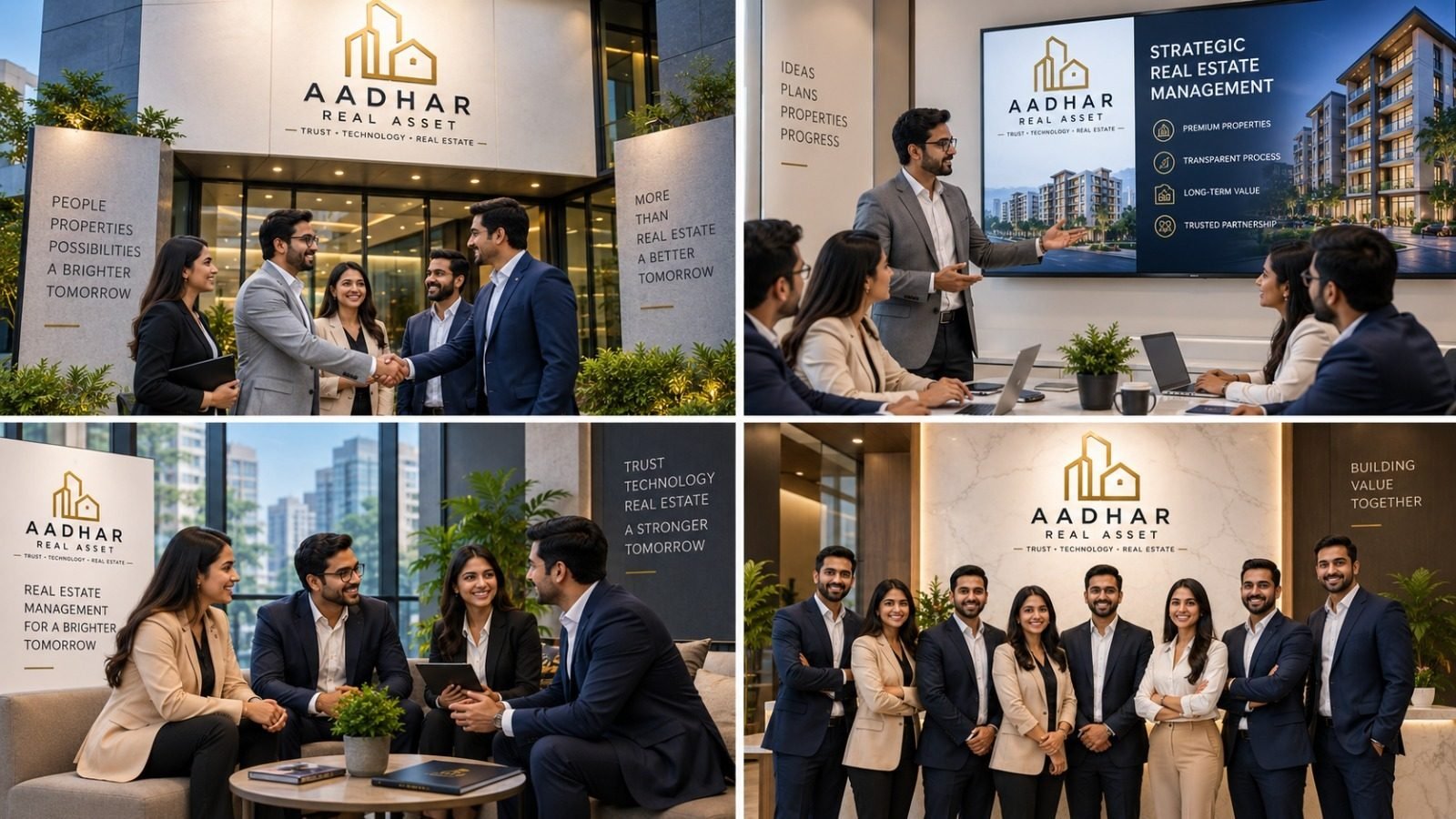 Advisory team with investors